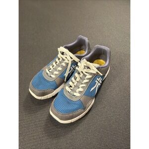 Kuru Quantum 2.0 Shoe Wmn sz 8.5 Mesh Walk Jog Run Gray Blue Sneaker